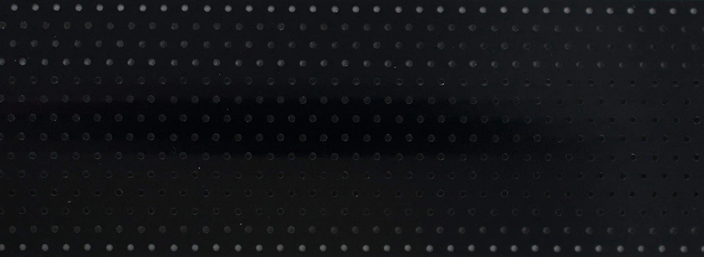 Perfect Fit Perforated Black Venetian Blinds 25mm - CLT Flooring & Furnishings Inc