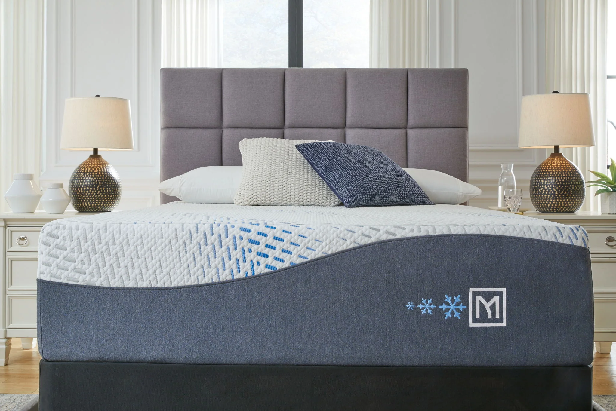 Millennium Cushion Firm Gel Memory Foam Hybrid - Cushion Firm Gel Hybrid Mattress - CLT Flooring & Furnishings Inc