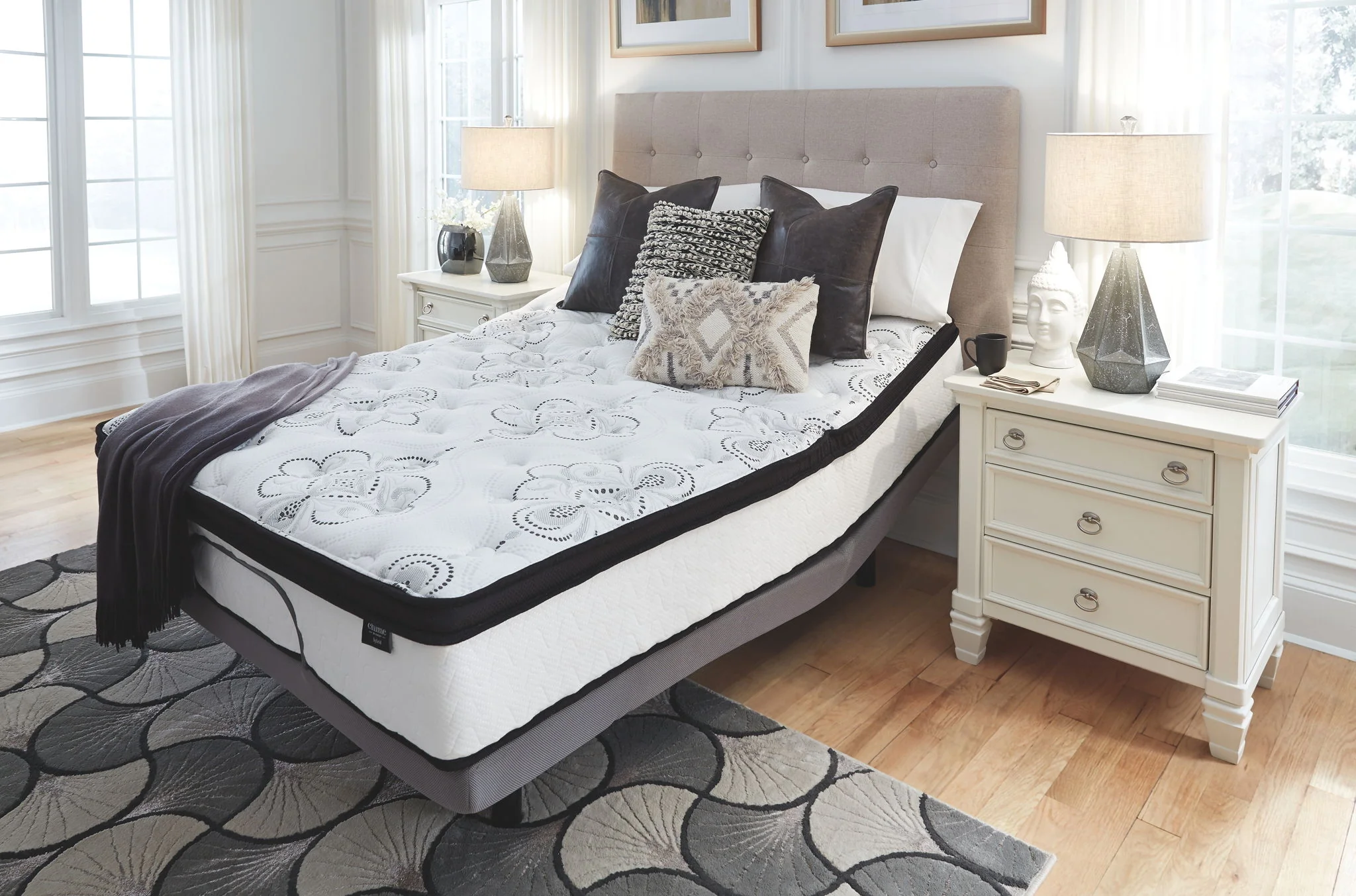 Chime 12 Inch Hybrid - Ultra Plush Hybrid Mattress - CLT Flooring & Furnishings Inc
