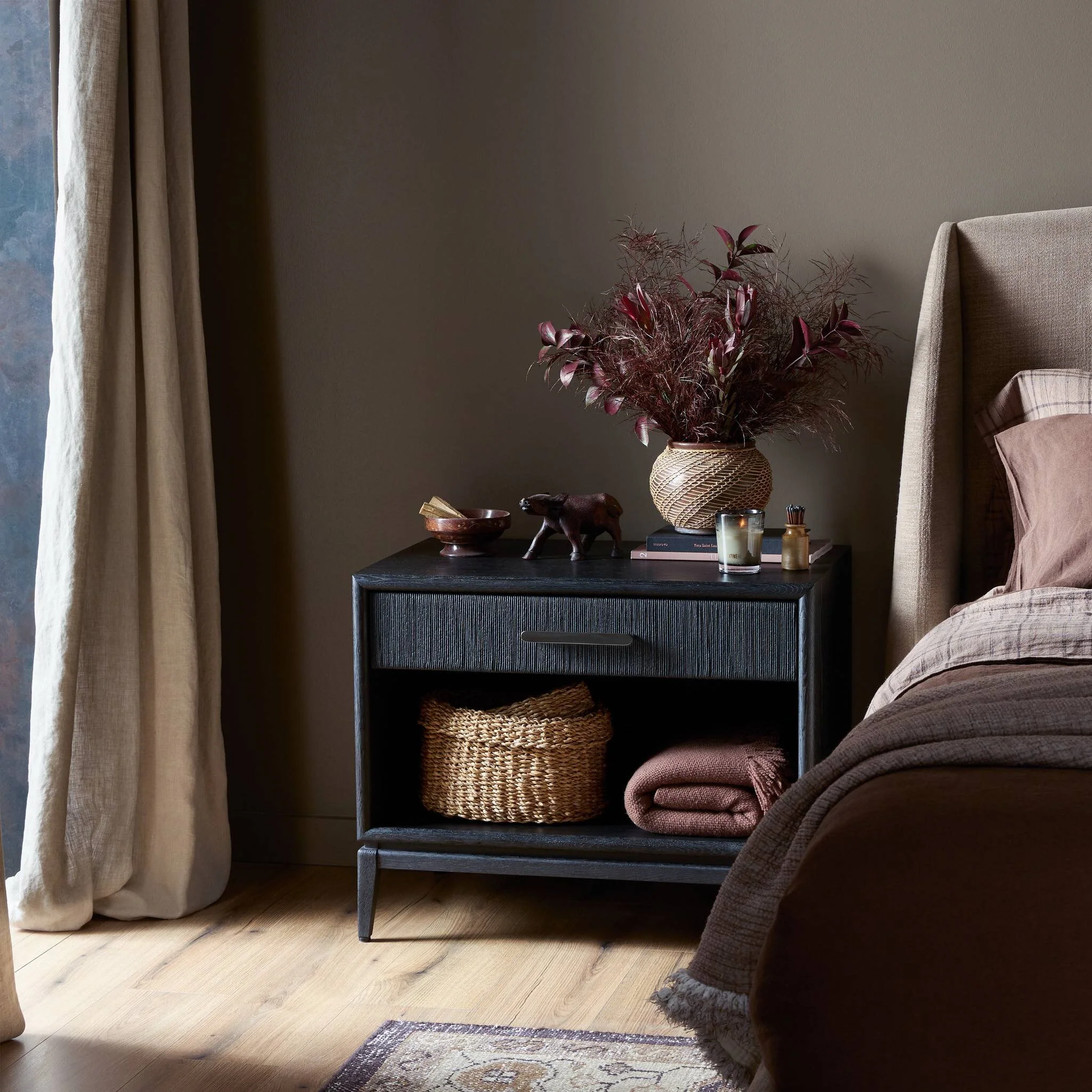 Rosenell Open Nightstand - CLT Flooring & Furnishings Inc