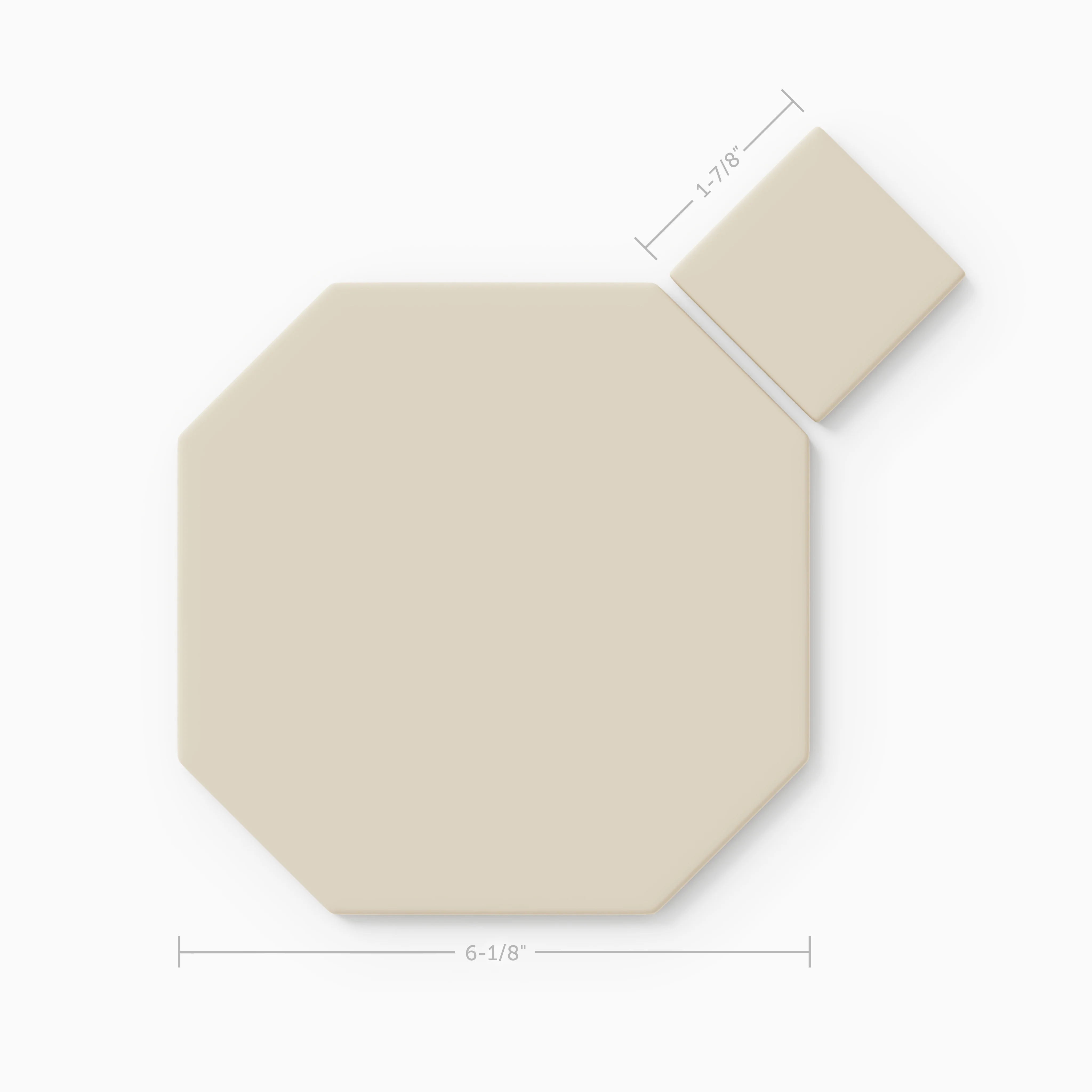 Gramercy Original Ceramic Tile in Ivory Matte - CLT Flooring & Furnishings Inc
