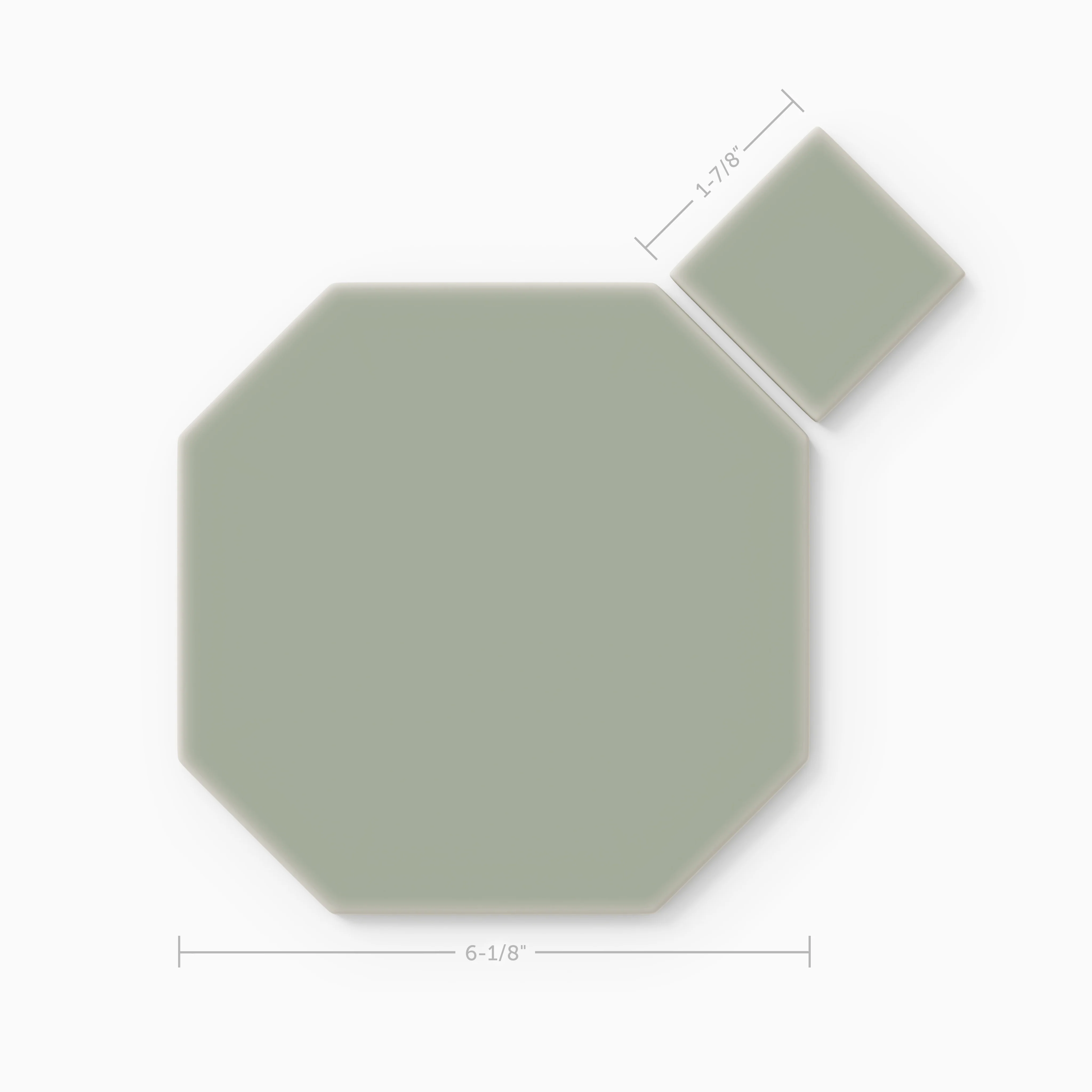 Gramercy Original Ceramic Tile in Rosemary Matte - CLT Flooring & Furnishings Inc