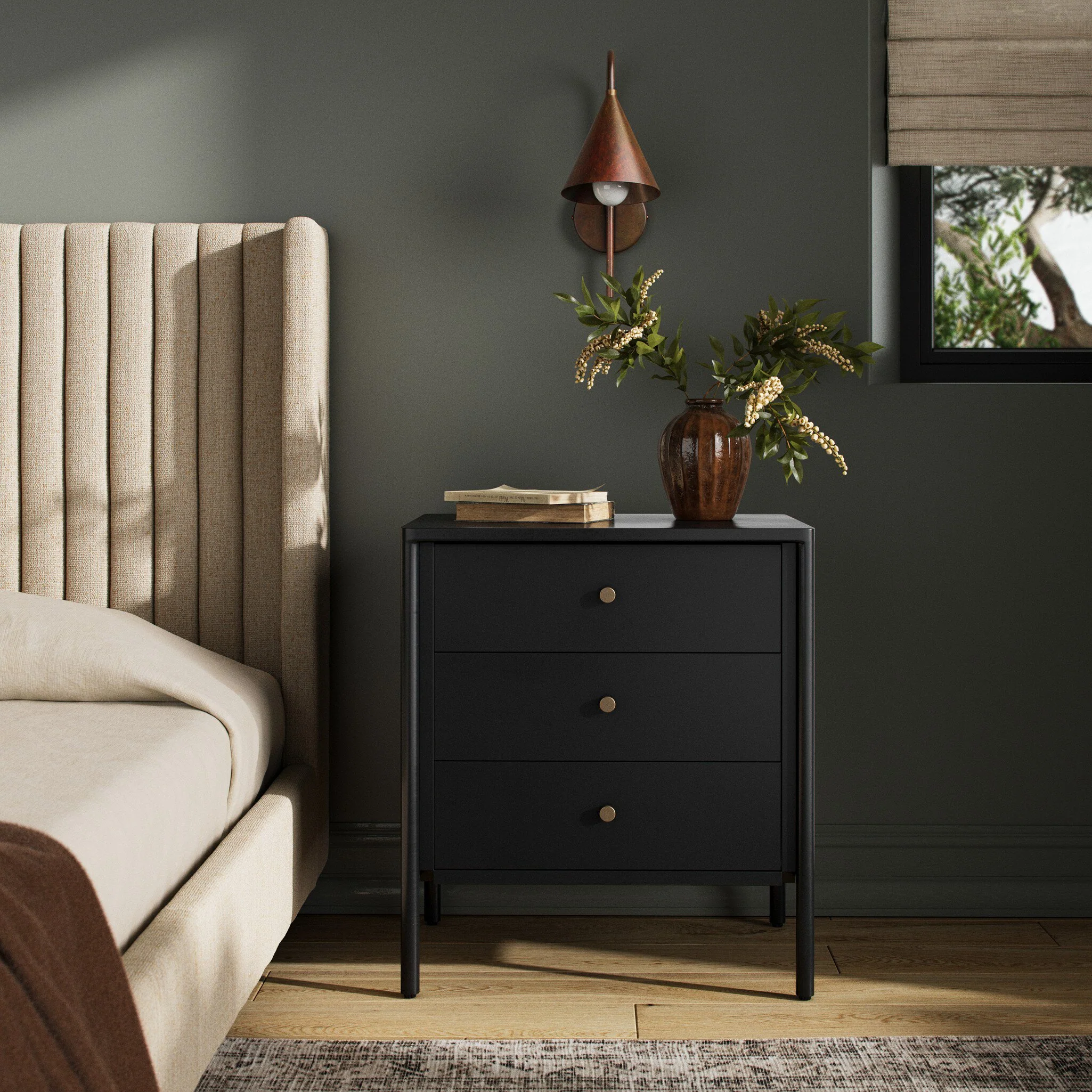 Soto Nightstand - CLT Flooring & Furnishings Inc
